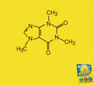 molécula da cafeína vivamil